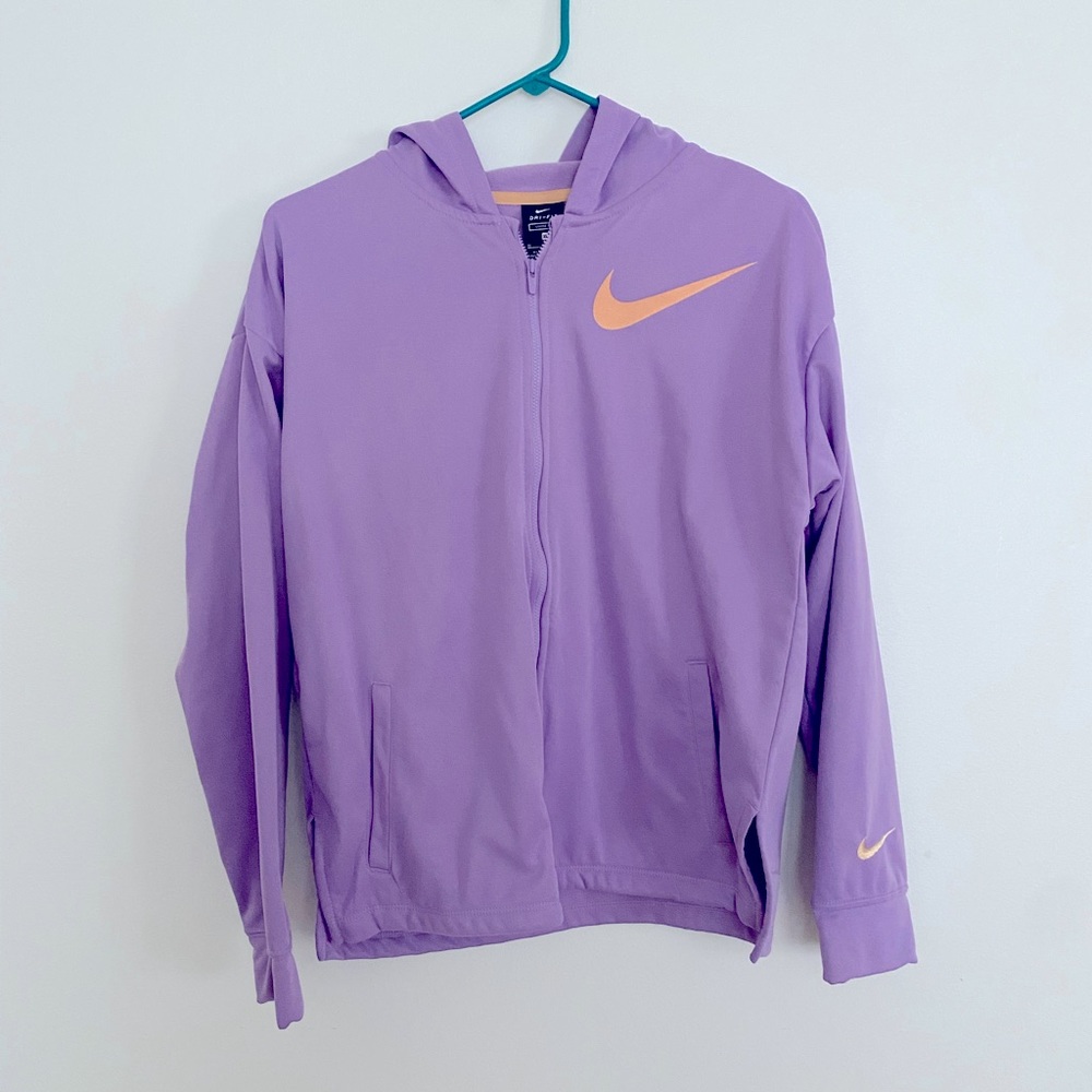Nike Lavender Dri-Fit Hoodie